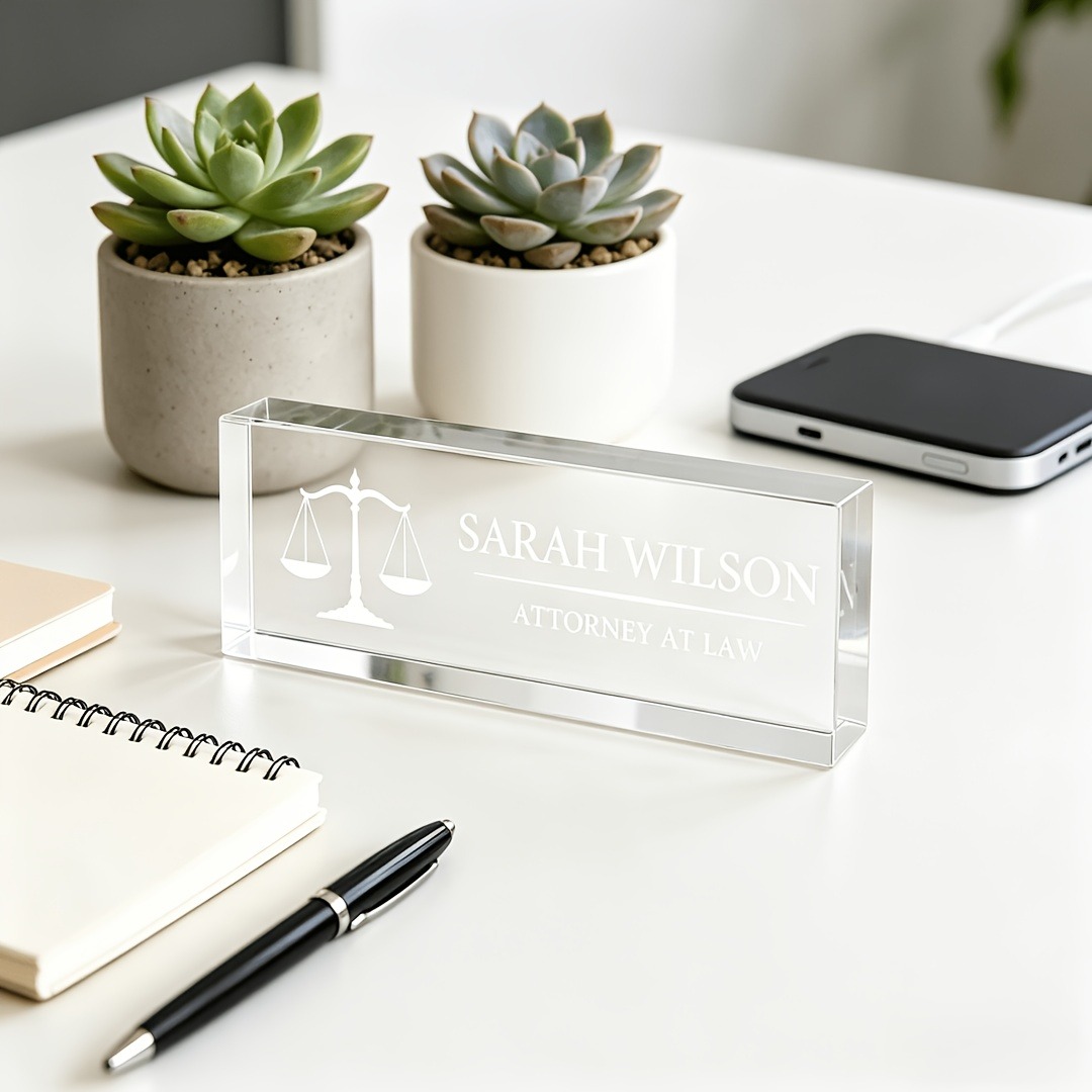 Personalized Lawyer & Judge Ac - Photo Acrylic Block ulasan dan harga