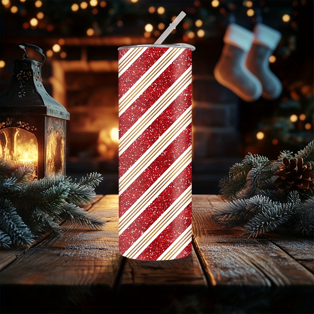 1pc 20oz Christmas Red and Whi - Tumbler 20Oz White ulasan dan harga