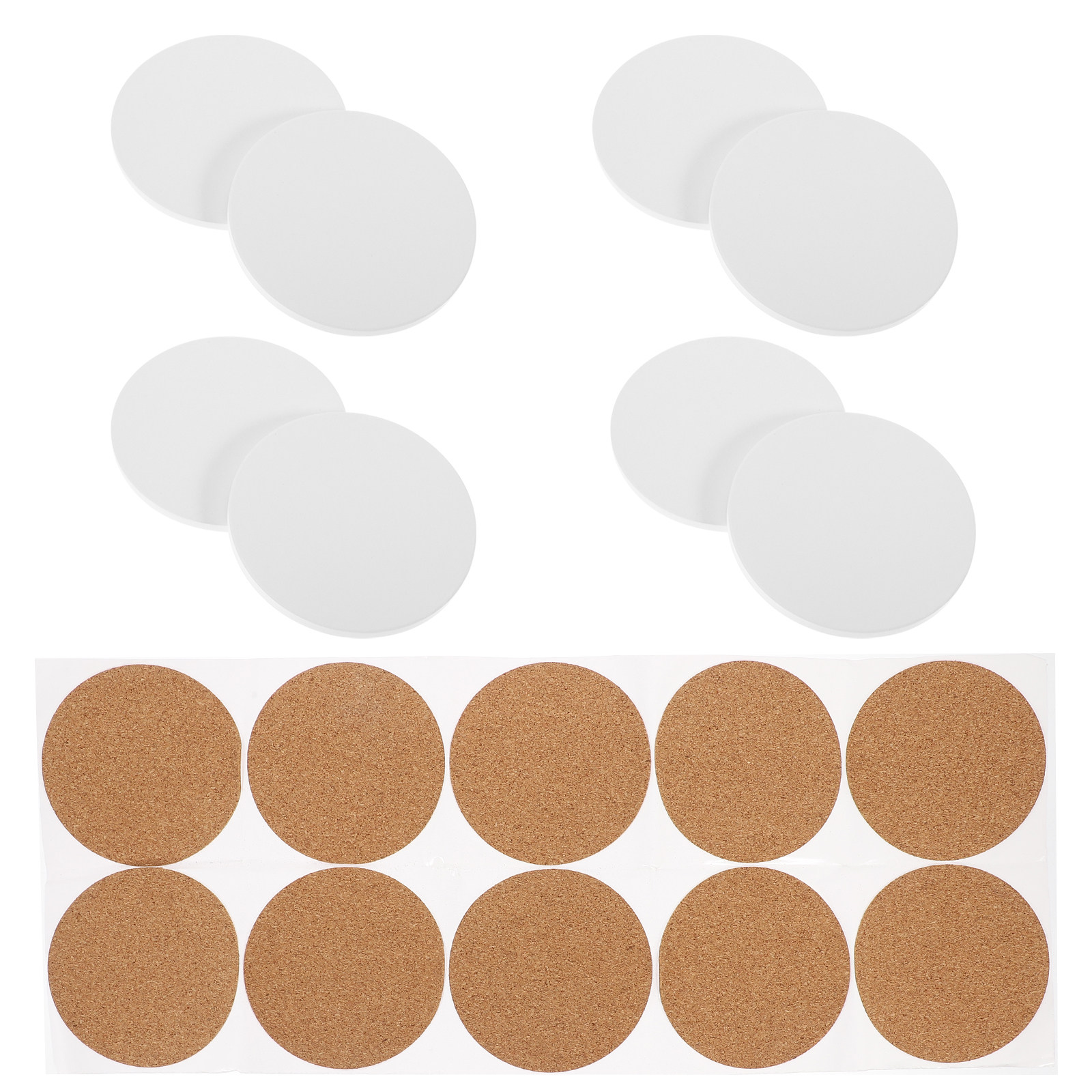 10Set Ceramic Sublimation Coas - Coaster Sublimation Blank ulasan dan harga